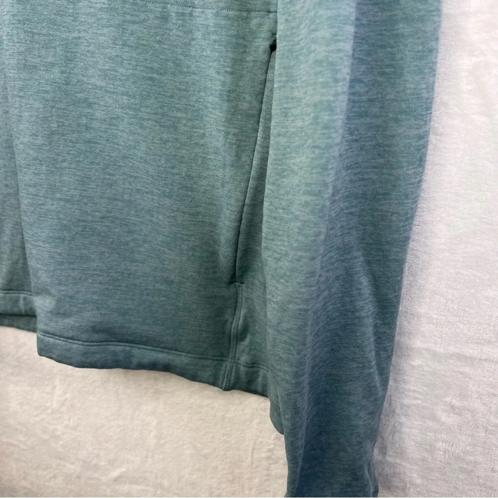Men or Women Unisex Outdoor‎ Voices Pullover Baby Blue Zip with Pockets Soft Med